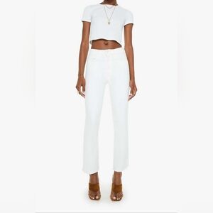 Mother The Hustler Ankle Fray Jeans 26"